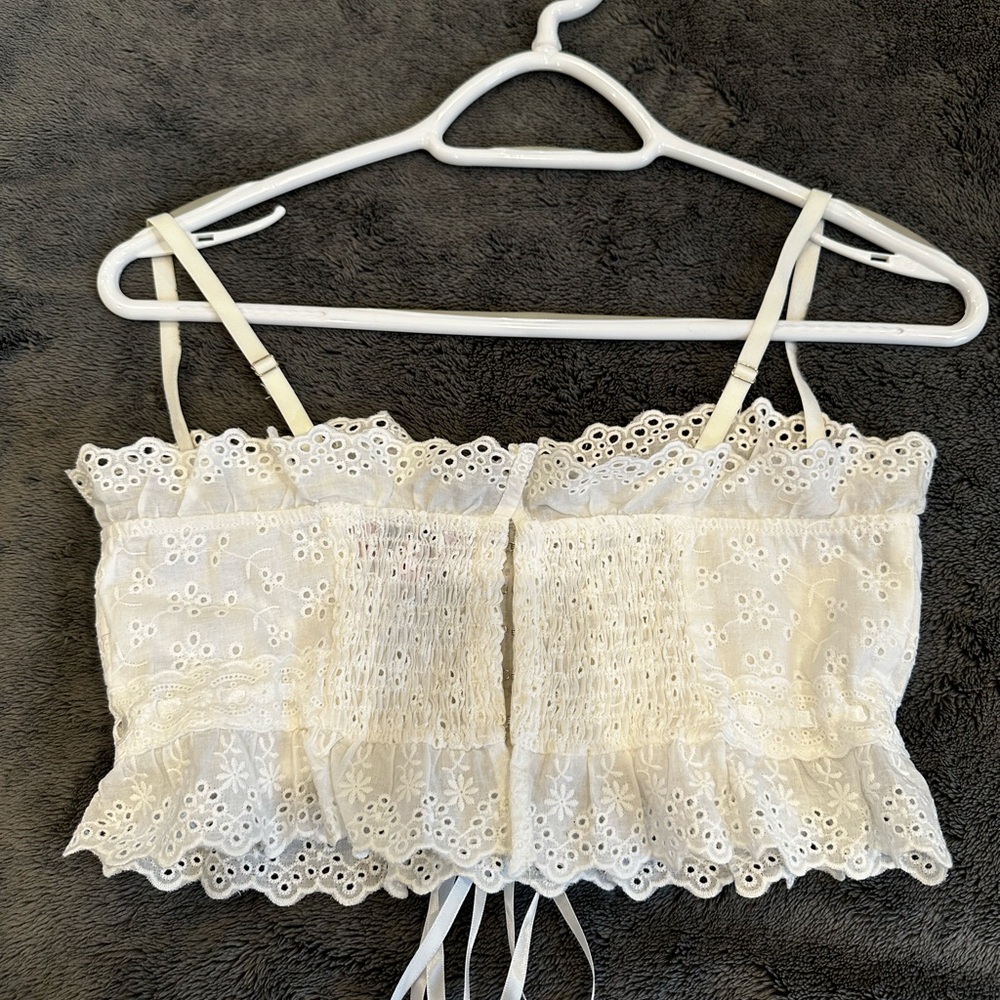 Edikted White Lace Camisole Top - Picture 3 of 4